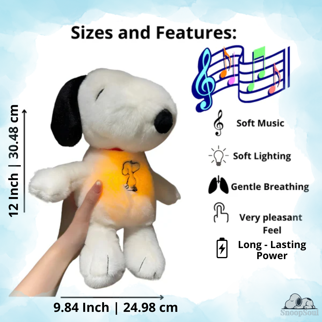 Breathing Snoop Plush for Anxiety